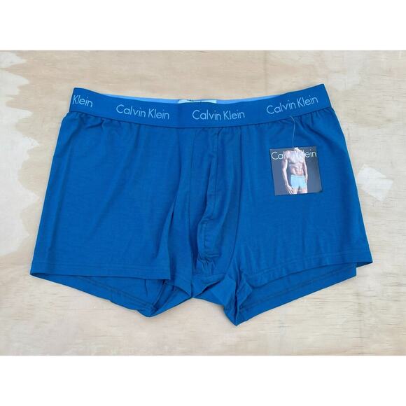 Calvin Klein‎ Men's Blue Spell Boxer Brief Underwear, Size XL - Picture 4 of 7